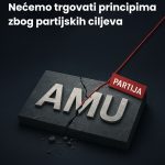 NVO: Nećemo trgovati principima zbog partijskih želja